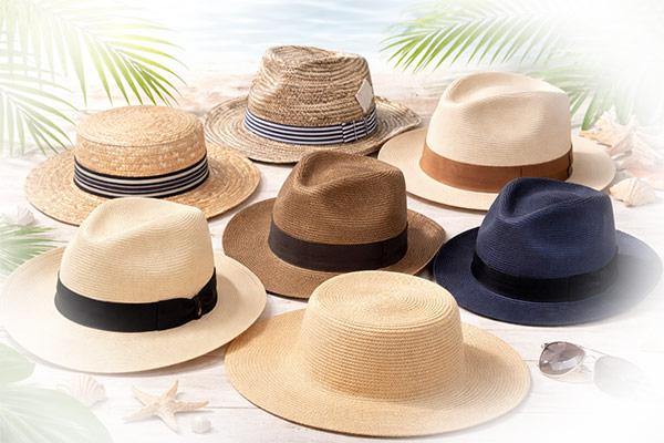 春夏の天然草素材について 帽子専門の通販ショップ川淵帽子店!世界中