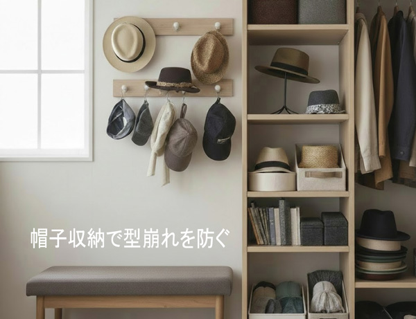 帽子収納術