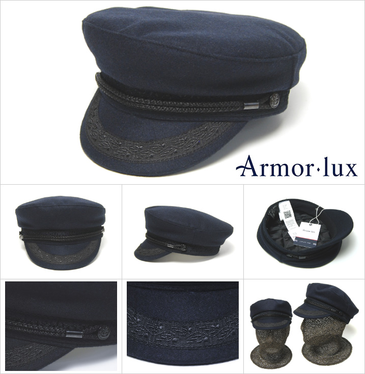 フランス Armor-Lux(アルモーリュクス) ウールマリンキャップ メンズ