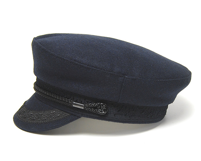 16AW SAINT LAURENT PARIS ウールマリンキャップ58 帽子 16AW SAINT