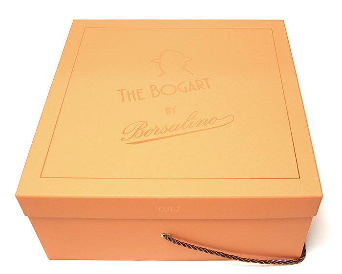 ボルサリーノ ラビットファーフェルト中折れ帽 THE BOGART ボックス