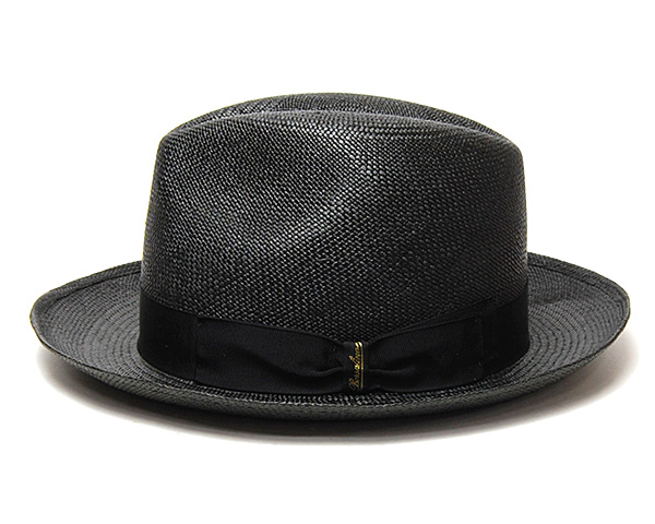 Borsalino ボルサリーノ ハット 58cm グレーx黒