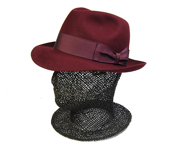 イタリア製”Borsalino(ボルサリーノ)”ファーフェルト中折れ帽 390004 ハット アレッサンドリア 秋冬 メンズ \  [大きいサイズの帽子アリ] 【コンビニ受取対応】 (kaw-borf-390004)