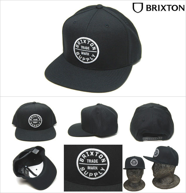 BRIXTON(ブリクストン) ロゴワッペンスナップバックキャップ OATH III
