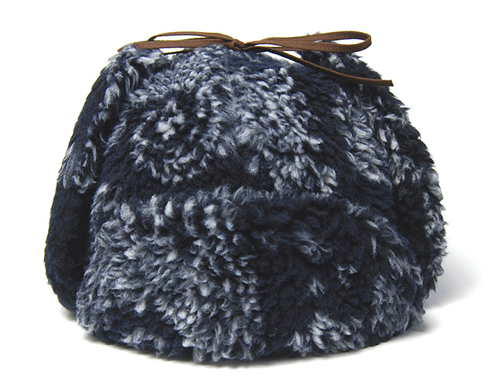cableami フライトキャップ ネイビー cableami(ケーブルアミ) ボア飛行帽 BOA AVIATOR メンズ