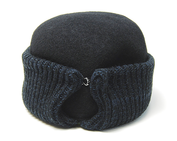 chisaki(チサキ) ロールキャップ Haru slit size1・size2 ニット帽