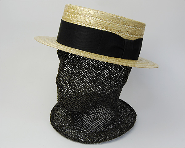 ”FUJI HAT(フジハット)”カンカン帽[ハット] 【コンビニ受取対応】 (kaw-fj-kankan)