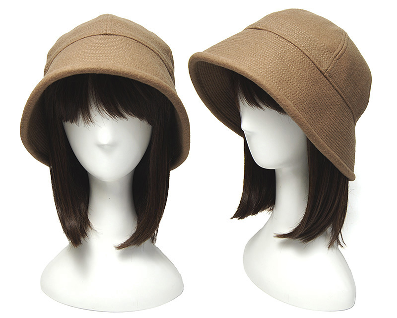 HICOSAKA ヒコサカ メルトンセーラーハット 女性着用イメージ