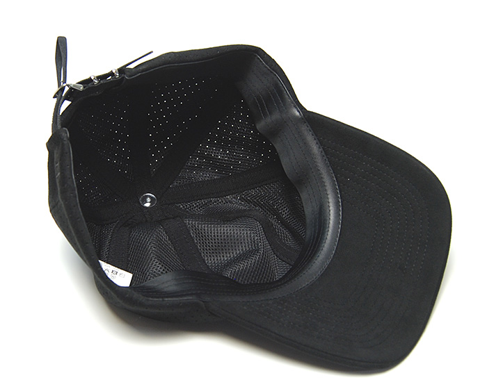 HICOSAKA Ultrasuede Punching Mesh Cap 内側