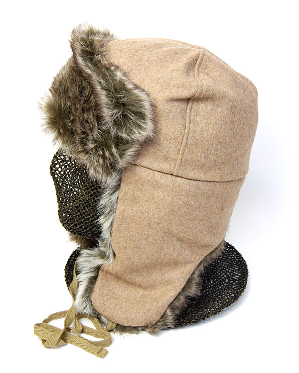 KANGOL カンゴール ファー付き飛行帽 WOOL USHANKA