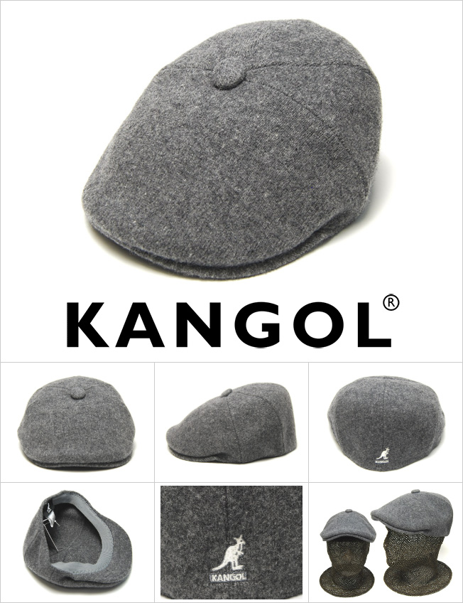 KANGOL(カンゴール) ウールハンチング Wool Panel 575 メンズ
