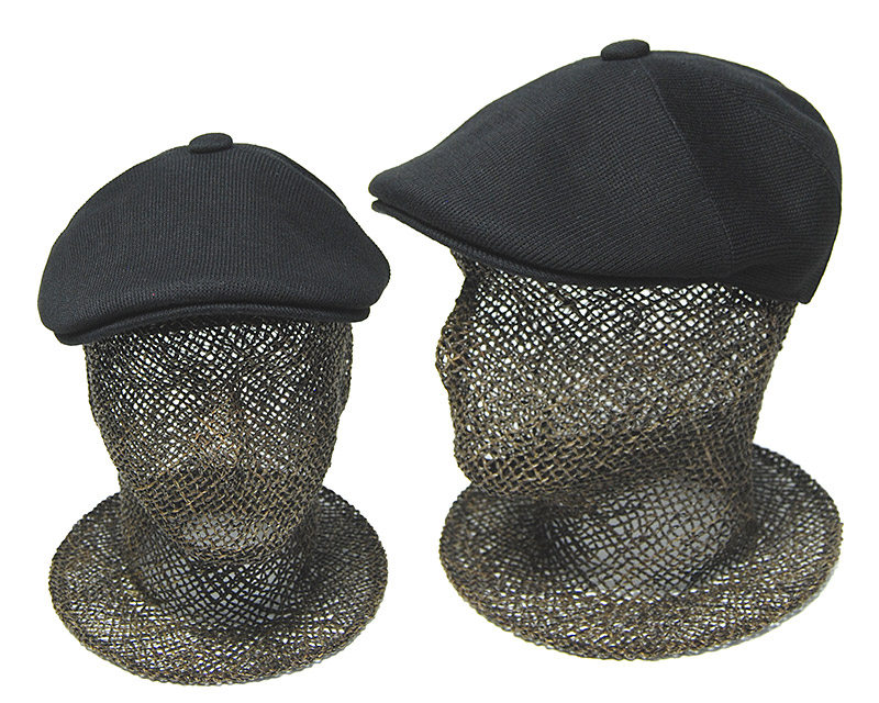 KANGOL カンゴール バンブーハンチング BAMBOO Panel 575 ブラック着用イメージ