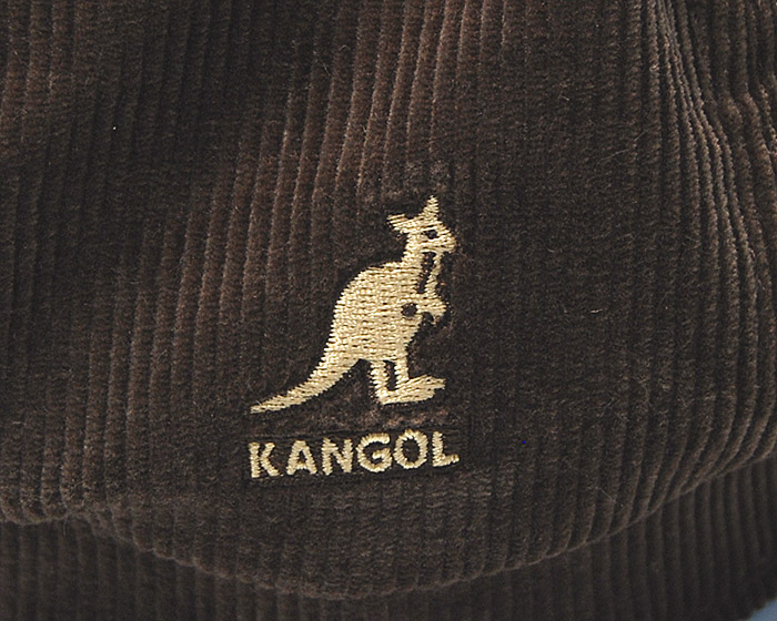 KANGOL CORD HAWKER ブラウン 生地