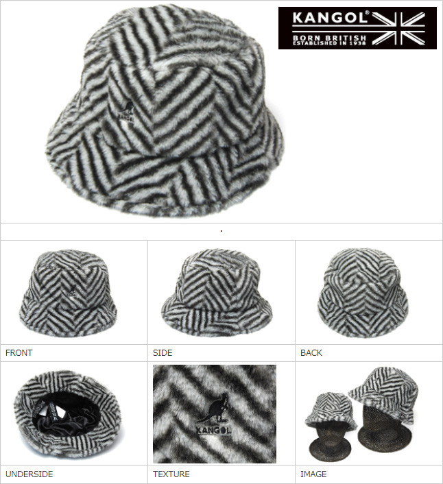 ”KANGOL(カンゴール)” ファーバケットハット Faux Fur Bucket 秋冬 メンズ レディース ユニセックス  [大きいサイズの帽子アリ] [小さいサイズの帽子]【コンビニ受取対応】 (kaw-kg-k4370)