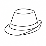 アルペンハットのイラスト
