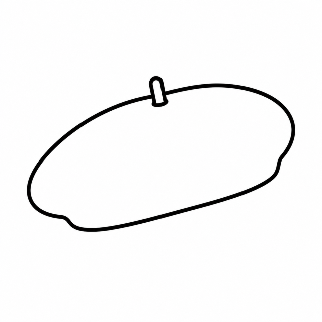 バスクベレーのイラスト