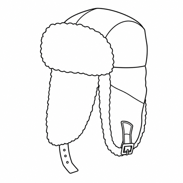 飛行帽のイラスト