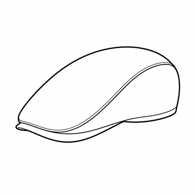 ハンチングのイラスト