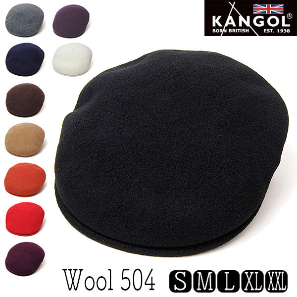 KANGOL カンゴール ウールハンチング ウール504