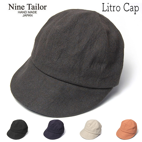 NINE TAILOR ナインテイラー リネンキャップ LITRO CAP