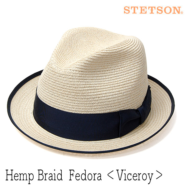 STETSON(ステットソン)ヘンプブレード中折れ帽(VICEROI)