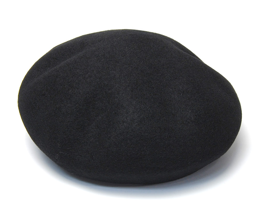 ELL-PEE エルピ― ウールベレー帽 ブラック
