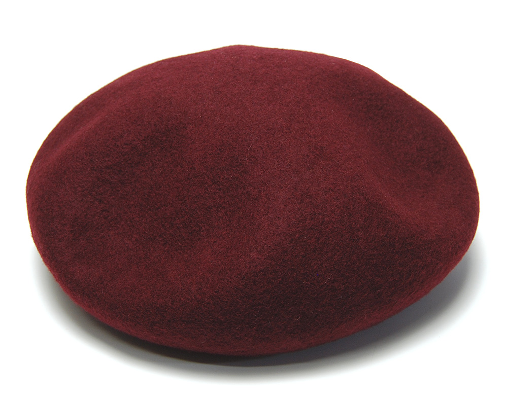 ELL-PEE エルピ― ウールベレー帽 ボルドー