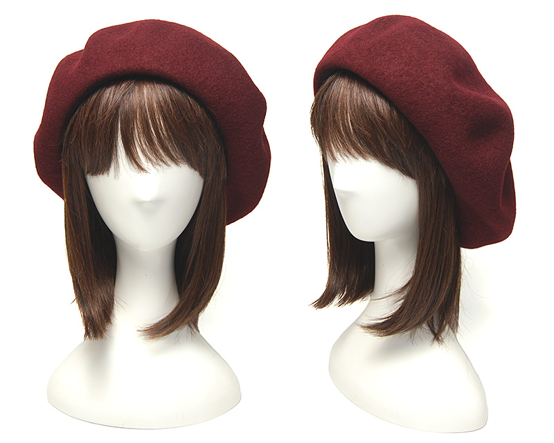 ELL-PEE エルピ― ウールベレー帽 女性着用イメージ