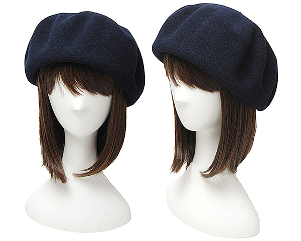 フランス”MANUFACTURE DE BERET(マニュファクチュールドゥベレー)” ウールバスクベレーDEEP CLASSIQUE