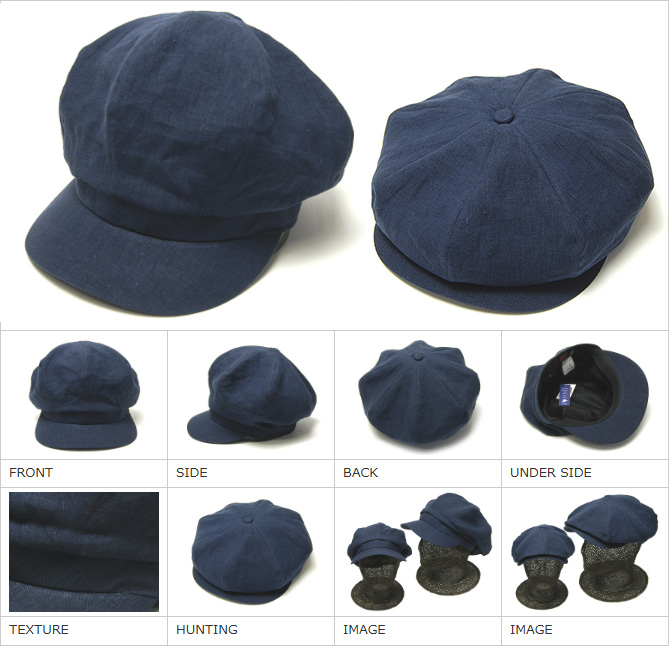 NEMETH リネン　キャスケット NEMETH キャスケット/ハット/リネン/帽子/縄柄/ネメス｜Yahoo!フリマ