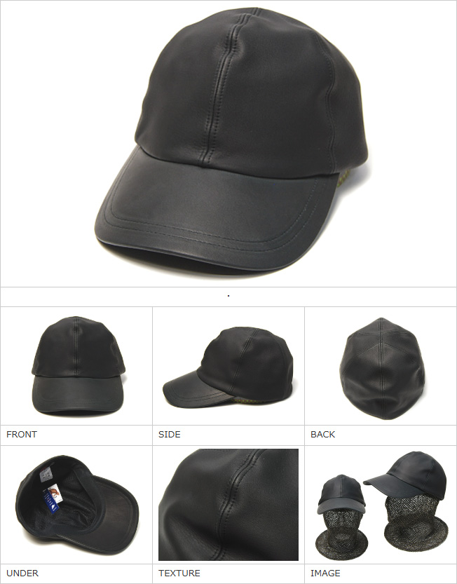 COUNTRY(カントリー) ディアスキンキャップ メンズ 秋冬 鹿革 日本製