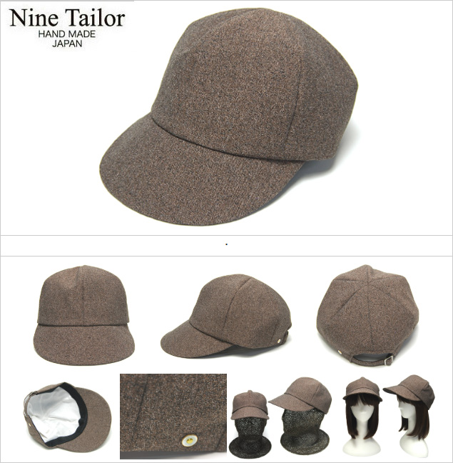 NINE TAILOR(ナインテイラー) キャップ Myrtle Cap メンズ レディース