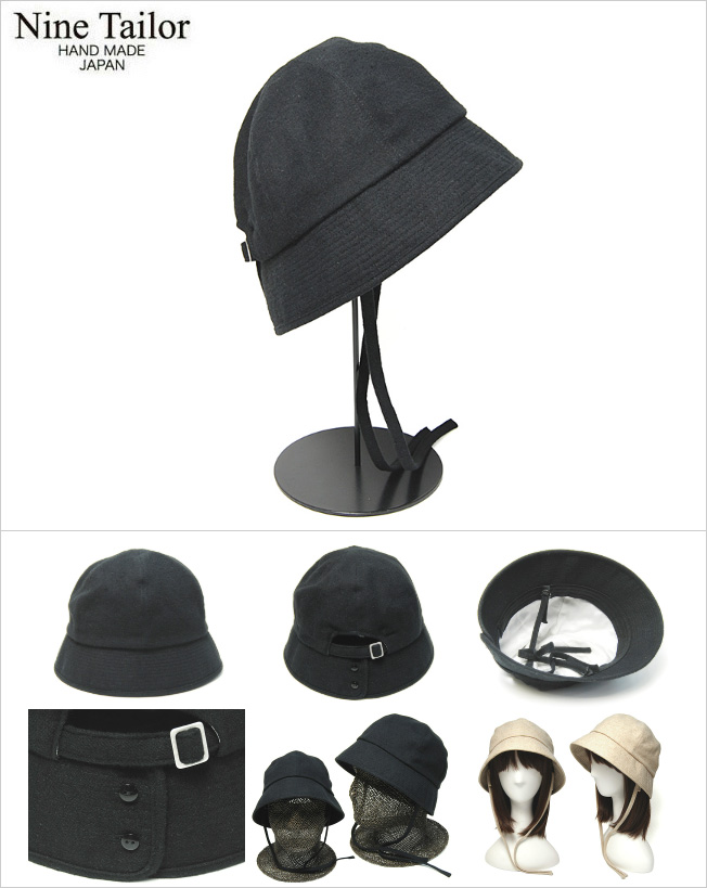 帽子 Nine Tailor abele hat Nine Tailor（ナインテイラー）の「【Nine Tailor】Abele Hat（ハット