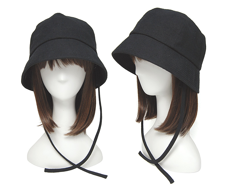 NINE TAILOR ナインテイラー リネンコットンハット Horsetaii Hat　女性着用イメージ