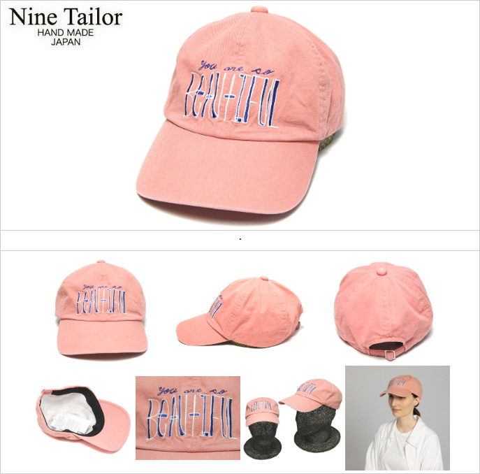 NINE TAILOR(ナインテイラー) コットンリネンキャップ Woodbury Cap