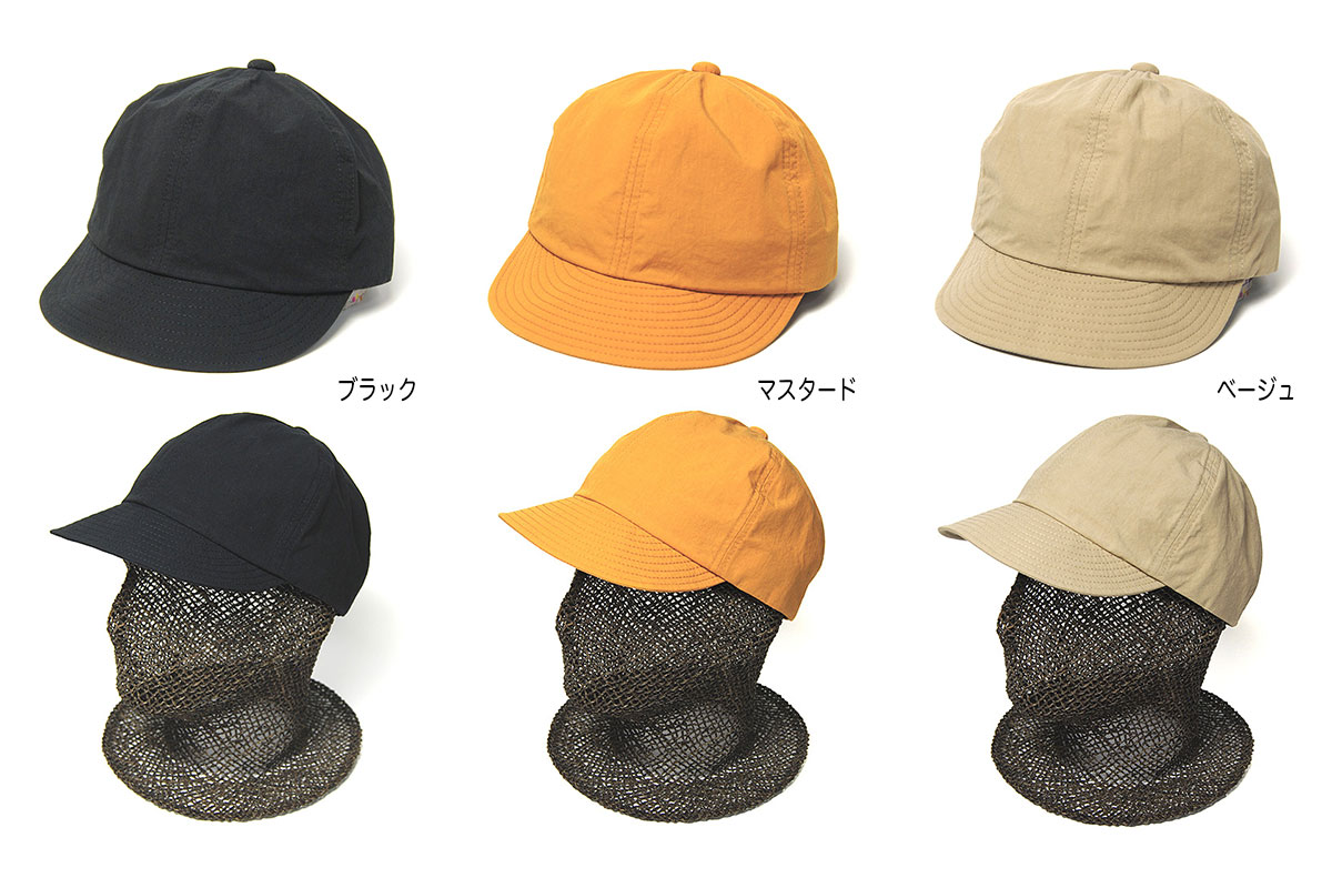 ポイント10倍】 NINE TAILOR(ナインテイラー) 小つばキャップ
