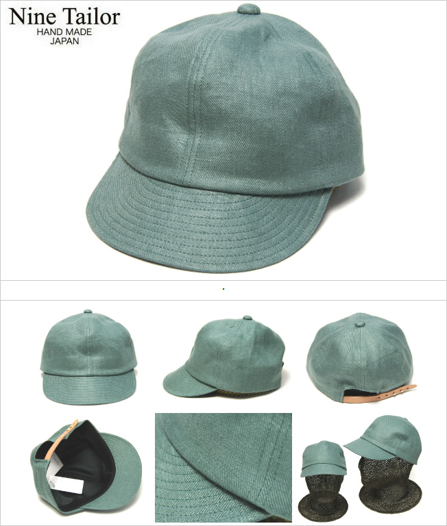 26SS ナインテイラー　Lymington Cap （Olive Drab） Nine Tailor(ナインテイラー)/ Lymington Cap -5色展開- #N-196