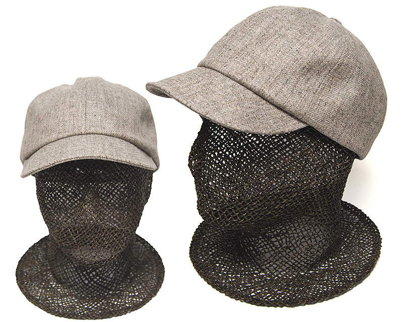 NINE TAILOT ナインテイラー 小つばキャップ 着用イメージ