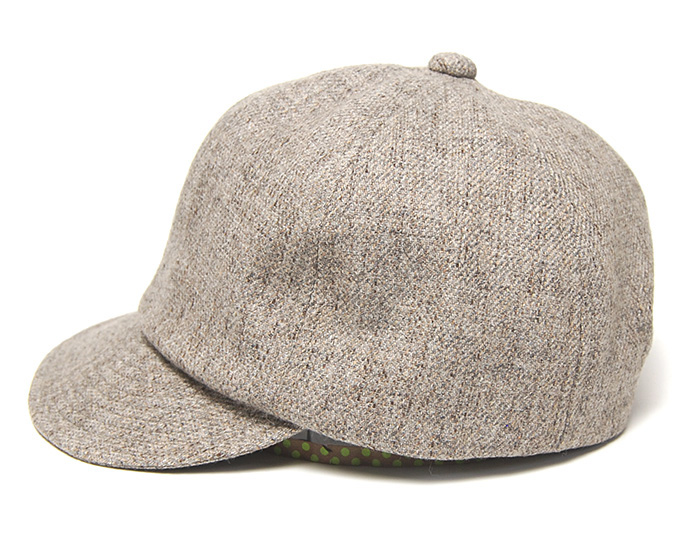 NINE TAILOT ナインテイラー 小つばキャップ 横