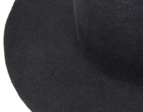 【ウインターセール】 NINE TAILOR(ナインテイラー) ファーフエルトハット CHIRK HAT 秋冬 メンズ ユニセックス  【コンビニ受取対応】 (kaw-n-298) /ダークチャコールグレー