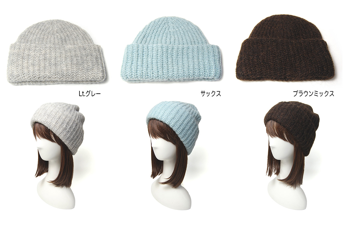 【p cnq】パークニック noah ニットキャップ ブラック p cnq】パークニック noah ニットキャップ ブラック