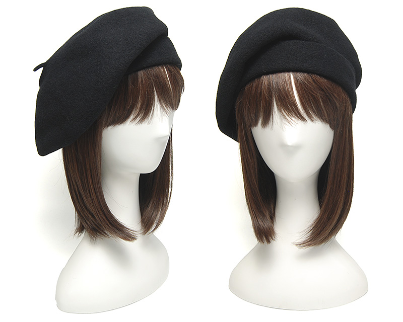 pcnq パークニック ウールベレー帽 manoca マノカ 着用イメージ