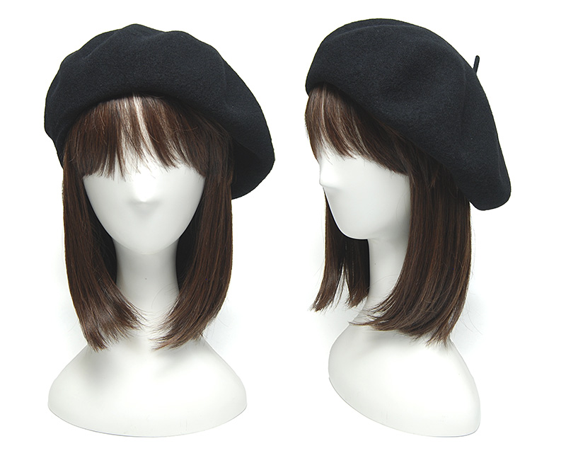 pcnq パークニック ウールベレー帽 manoca マノカ 着用イメージ2