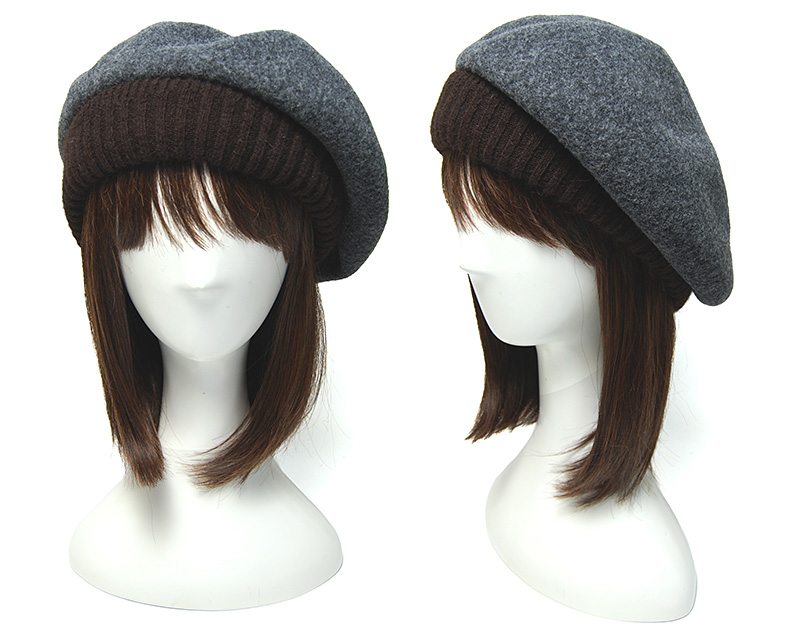 p cnq(パークニック) ウールベレー Natalie レディース ベレー帽 秋冬