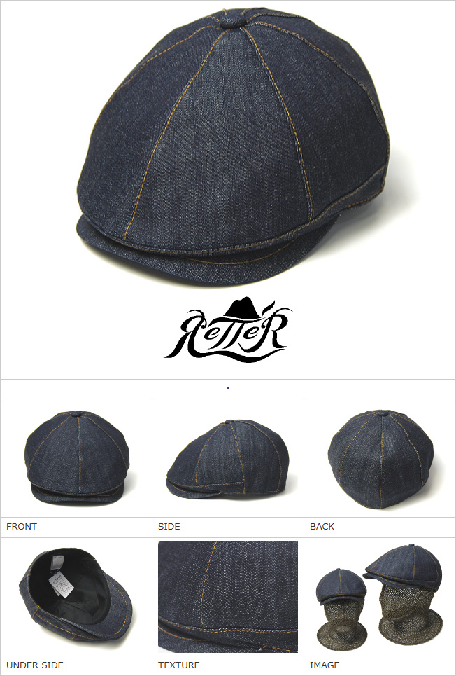 ポイント10倍】 Retter(レッター) デニムキャップケット 10oz ポイント10倍】 Retter(レッター) デニムキャップケット 10oz