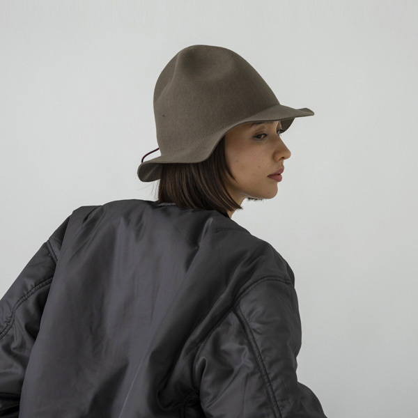 SUBLIME(サブライム) ウールフエルトマウンテンハット Travel Mt.Felt