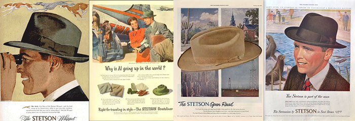 STETSONを代表する帽子 WHIPPET STRATOLINER OPEN ROAD STETSONIAN