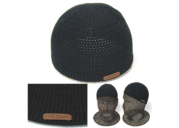 STETSON(ステットソン) コットンニットキャップ SE100 ニット帽 メンズ