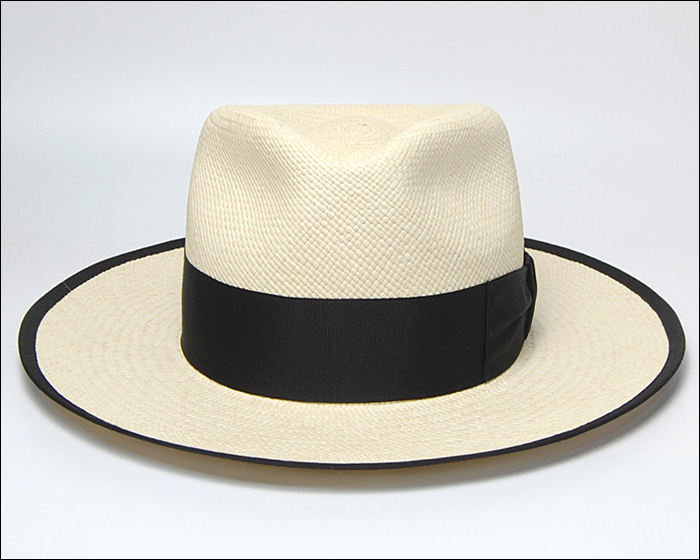 アメリカ”STETSON (ステットソン)” つば広パナマ中折れ帽 FLAT WHIPPET 