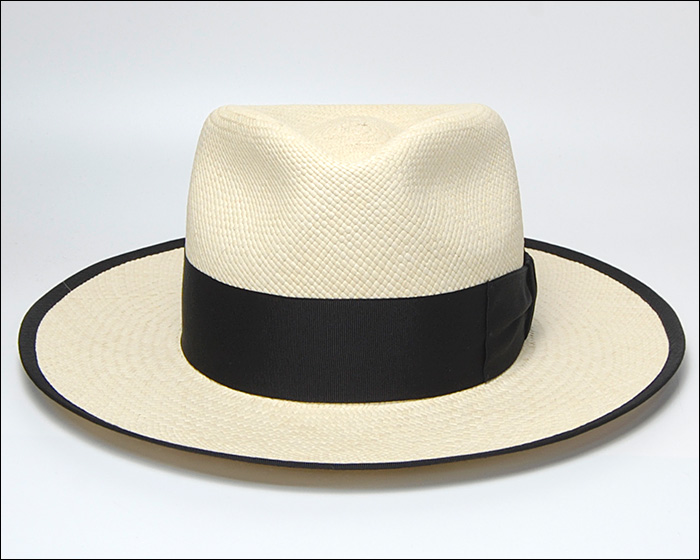 アメリカ”STETSON (ステットソン)” つば広パナマ中折れ帽 FLAT WHIPPET